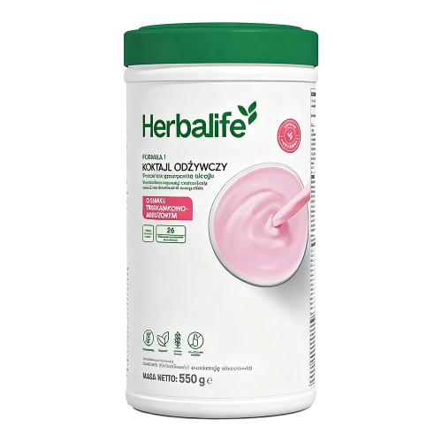 Koktajl Herbalife Formula 1 – truskawkowo-arbuzowy 550 g - edycja limitowana