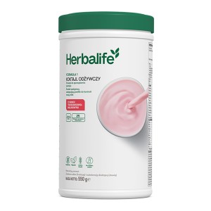Formuła 1 Herbalife - koktajl truskawkowo-malinowy 550g