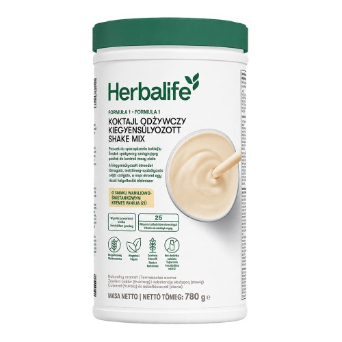 Formuła 1 Herbalife - koktajl waniliowo śmietankowy 780g