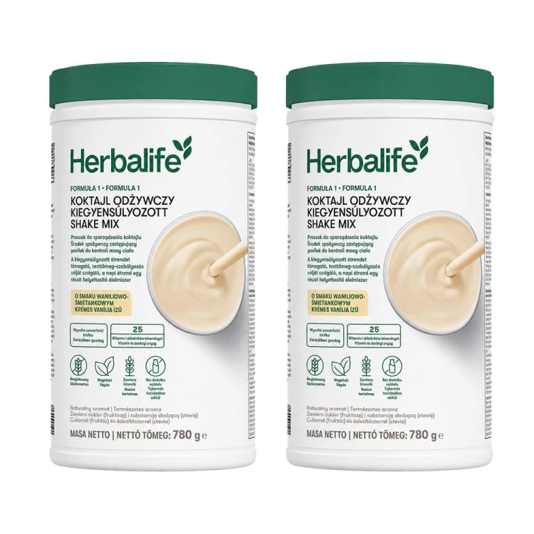 Formuła 1 Herbalife - Koktajl Odżywczy 780g - 2 opakowania