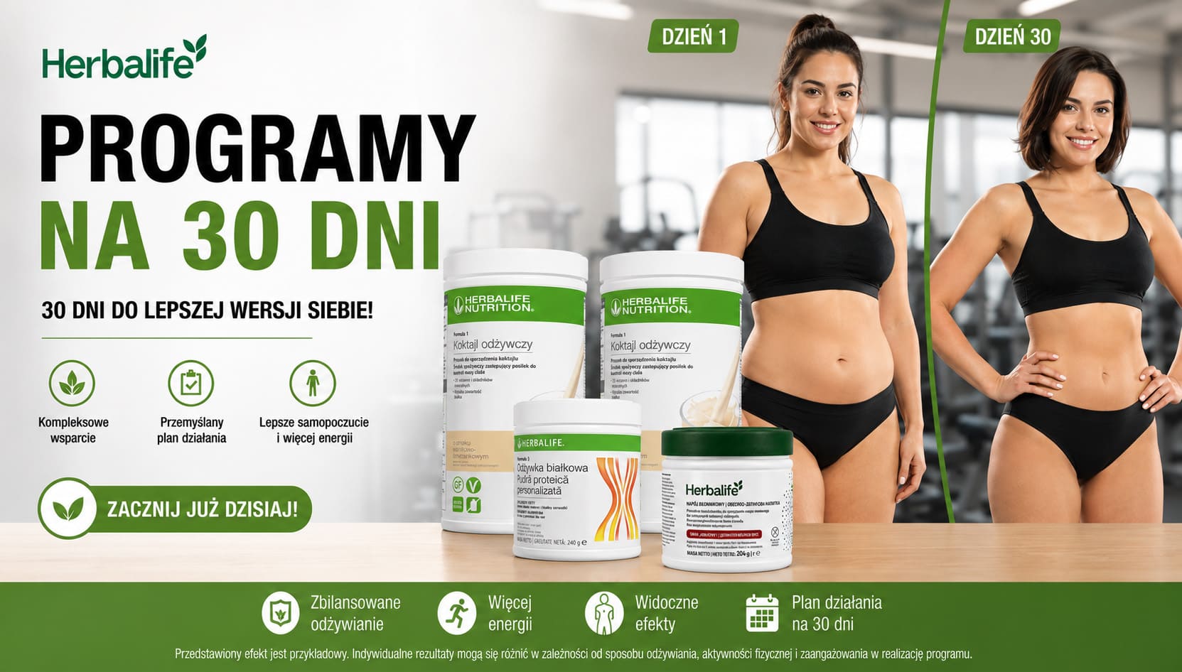 Programy Herbalife na 30 dni