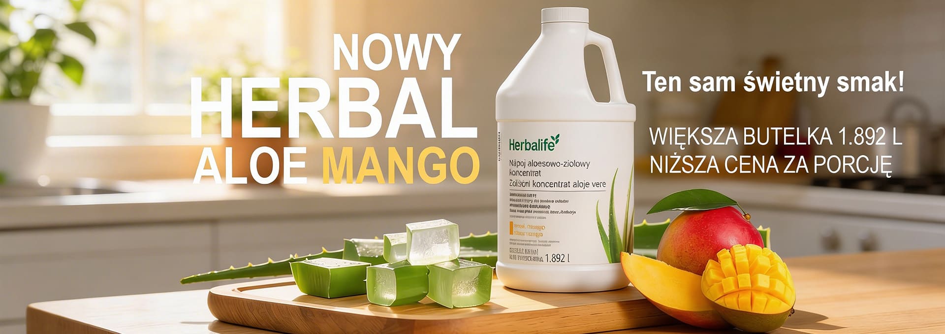 Napój aloesowo-ziołowy Herbalife 1.892 l