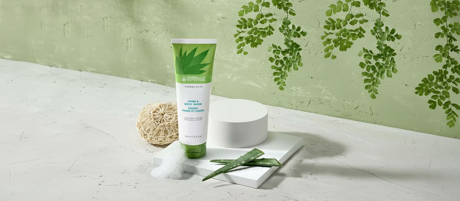 Aloesowy żel do mycia rąk i ciała Herbalife