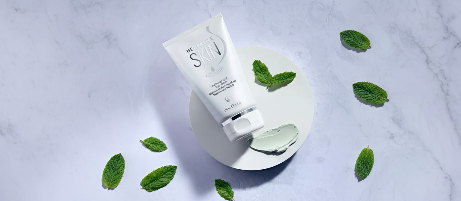 Herbalife SKIN – Oczyszczająca maseczka z miętą i glinką