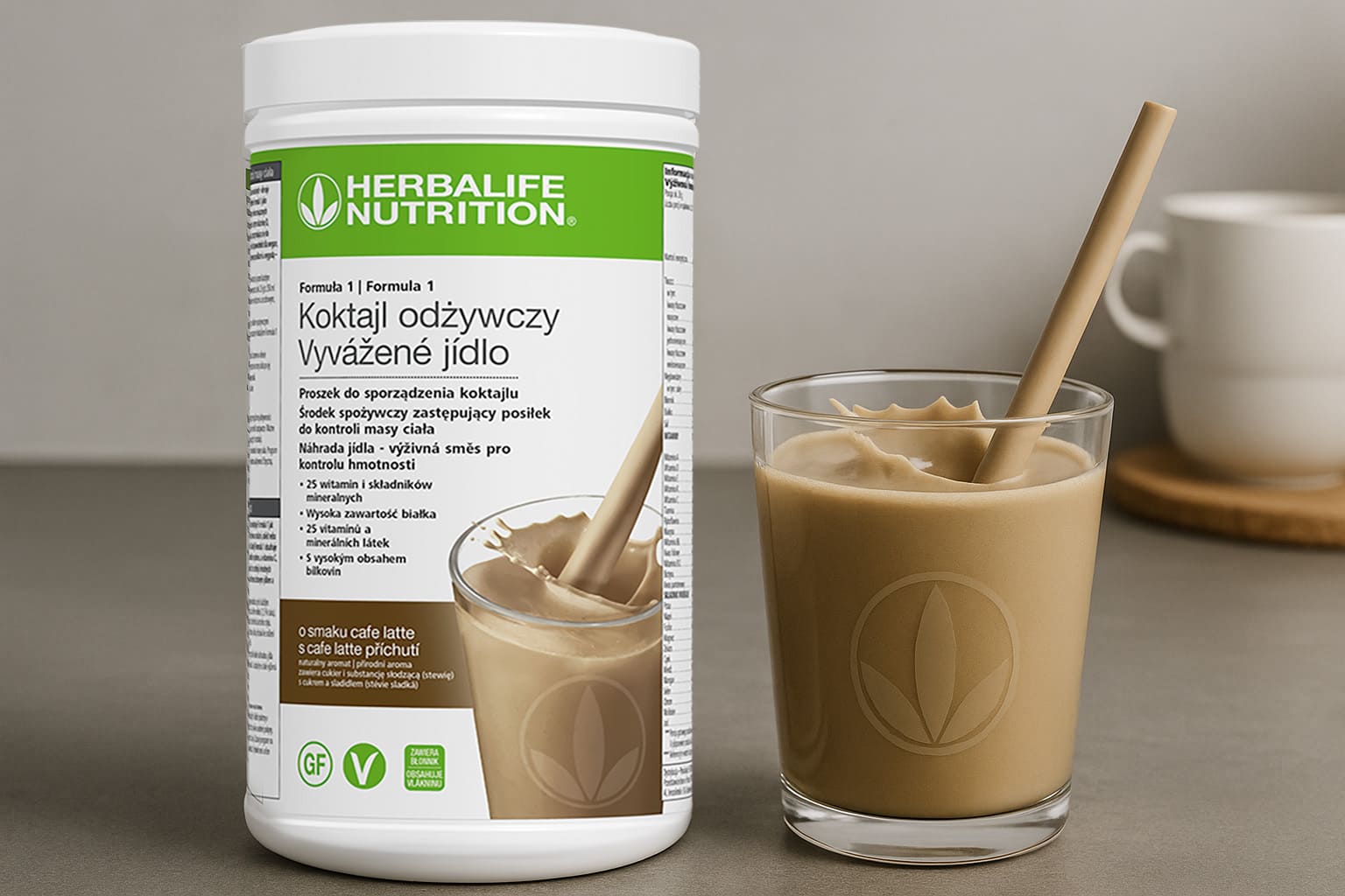 Herbalife Formula 1 koktajl cafe latte 550 g