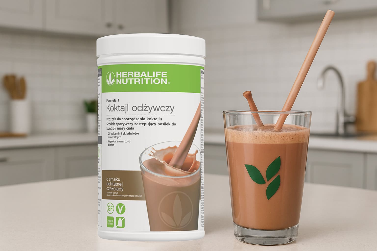 Herbalife Formula 1 koktajl delikatna czekolada 550 g