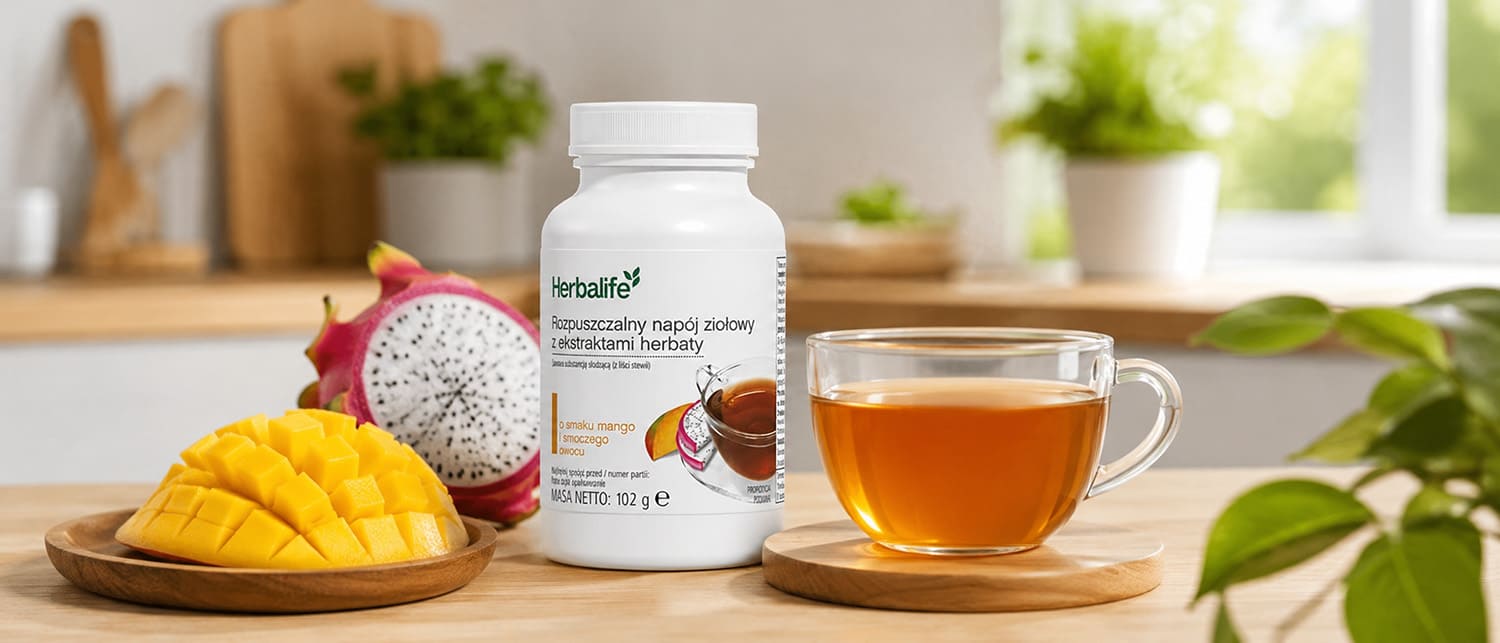 Herbatka Herbalife mango i smoczy owoc