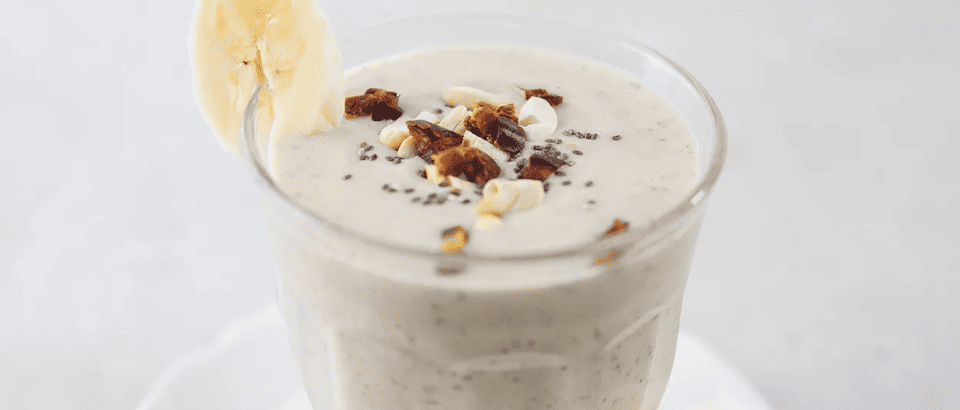 Koktajl Bananowo-Orzechowy z Chia Herbalife