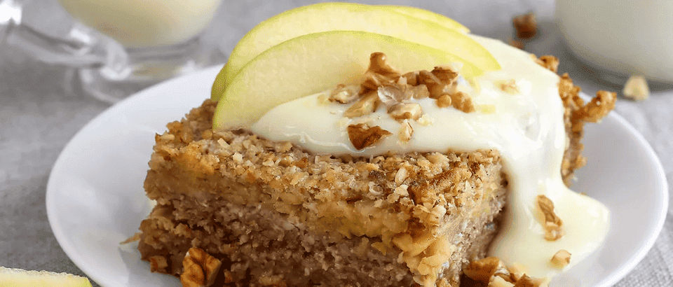 Sycąca Pieczona Owsianka à la Szarlotka Herbalife