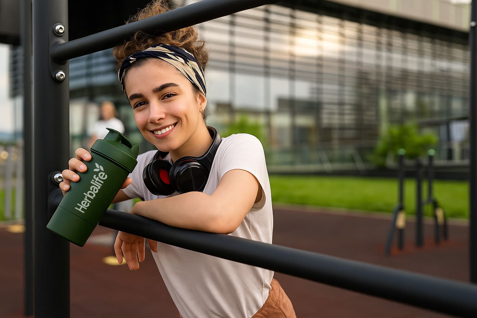 Shaker Herbalife NEON Slim – kompaktowy shaker z sitkiem anti-clump