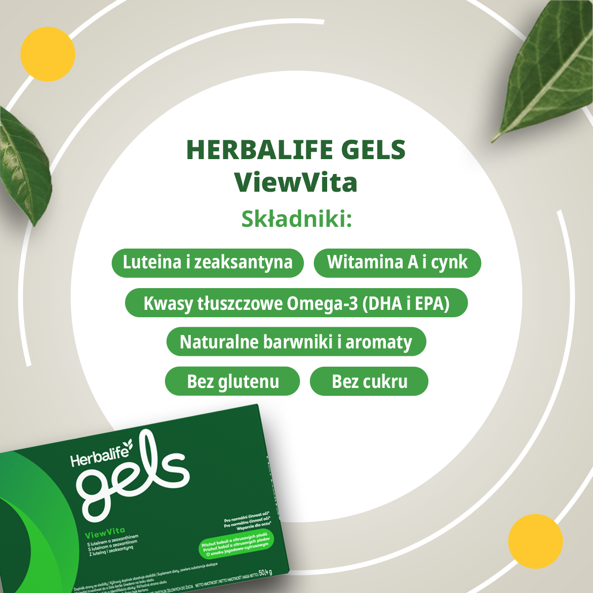 ViewVita – luteina i zeaksantyna w wygodnej kapsułce