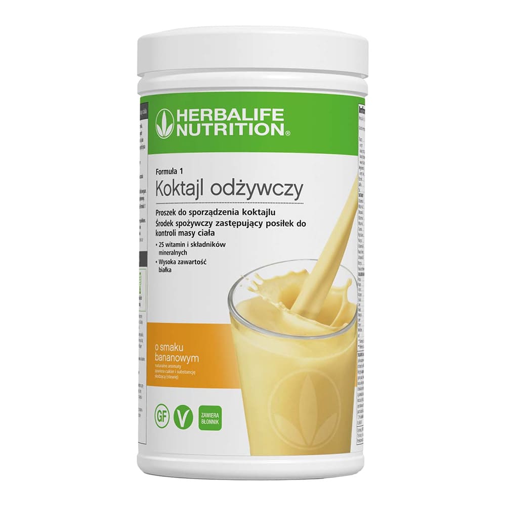 Koktajl Herbalife Formula 1 – bananowy 550 g