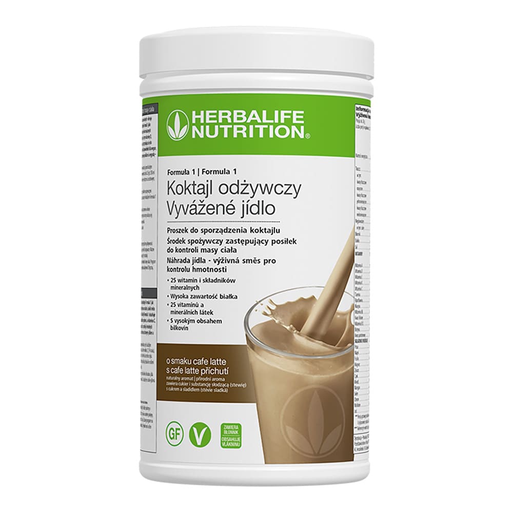 Koktajl Herbalife Formula 1 – cafe latte 550 g
