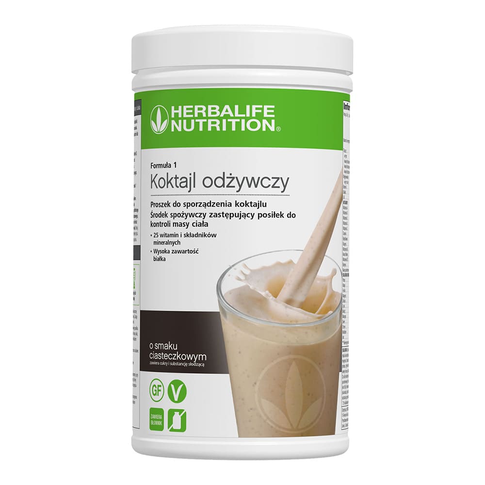 Koktajl Herbalife Formula 1 – ciasteczkowy 550 g