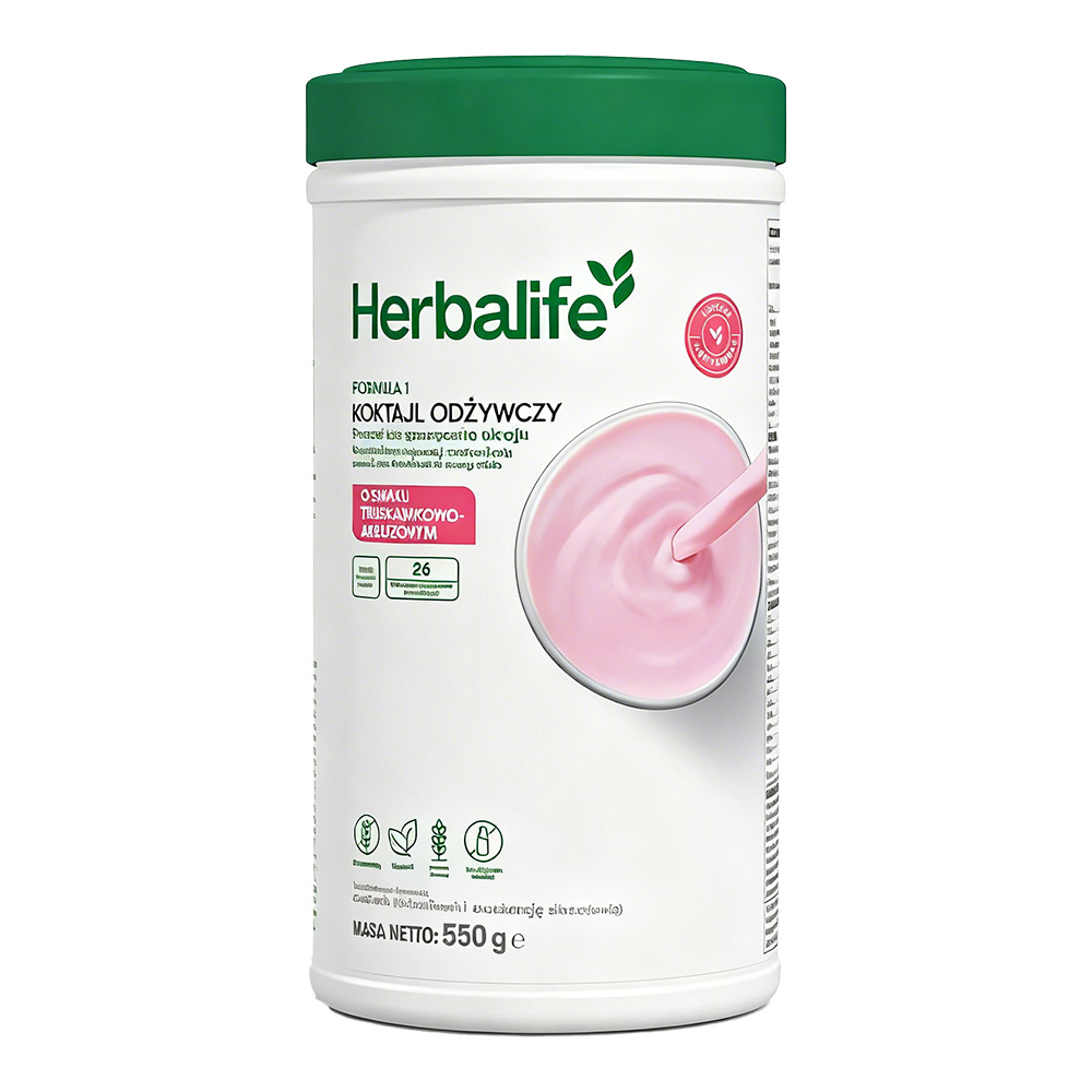 Koktajl Herbalife Formula 1 – truskawkowo-arbuzowy 550 g - edycja limitowana
